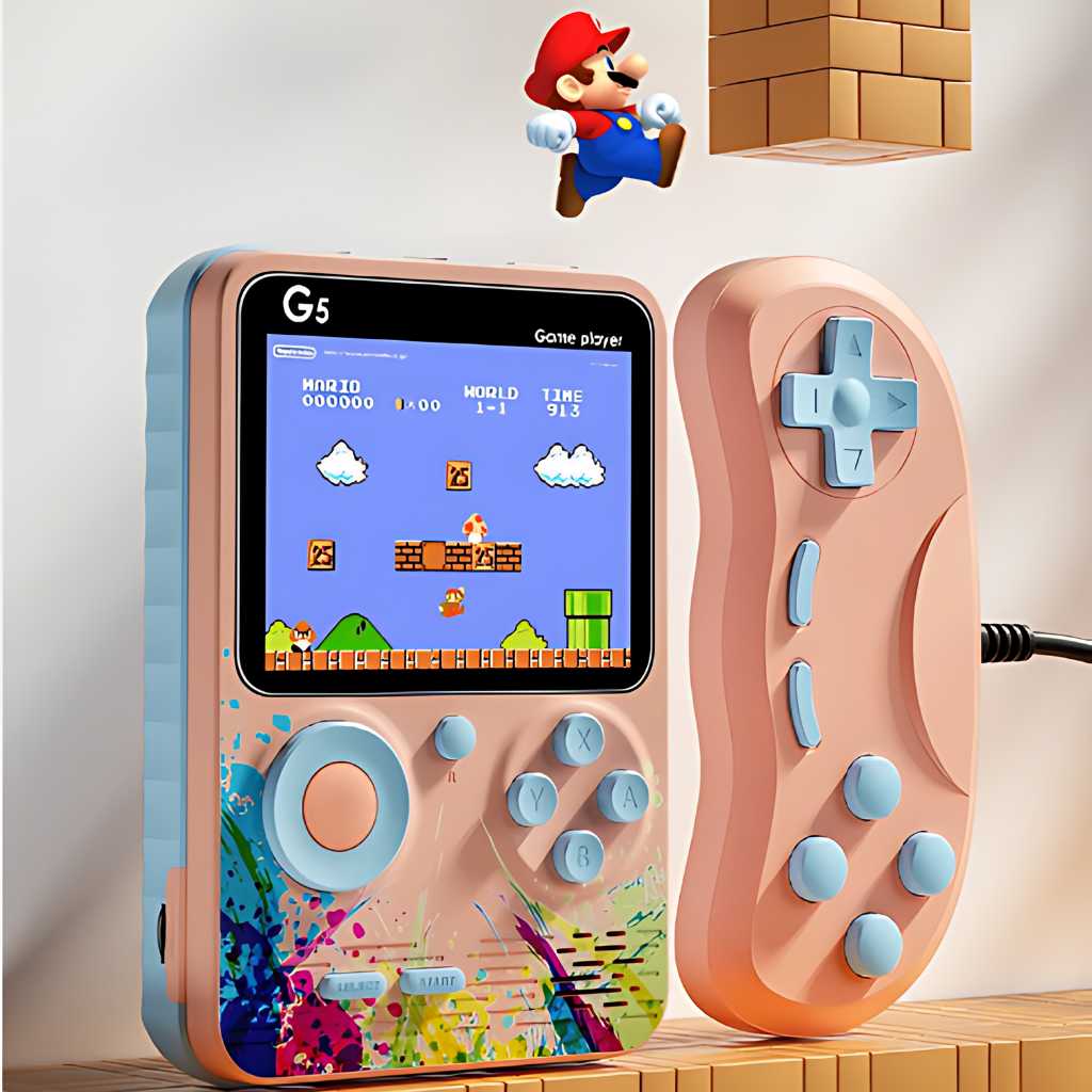 500 retro games in one console with joystick