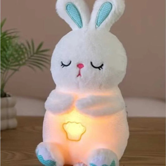 Adorable Breathing Buddy Rabbit Soft Toy