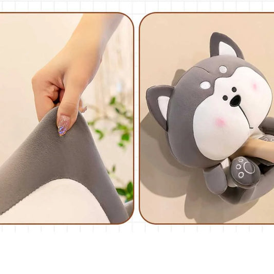 Adorable Super Soft Husky Dog Toys for Kids