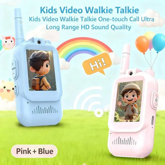 Amzing Video Childrens Walkie Talkies Set with Messaging