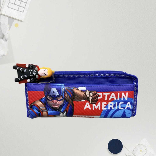 Avengers Elite Marvel Pencil Pouch - Spider-Man & Captain America Edition