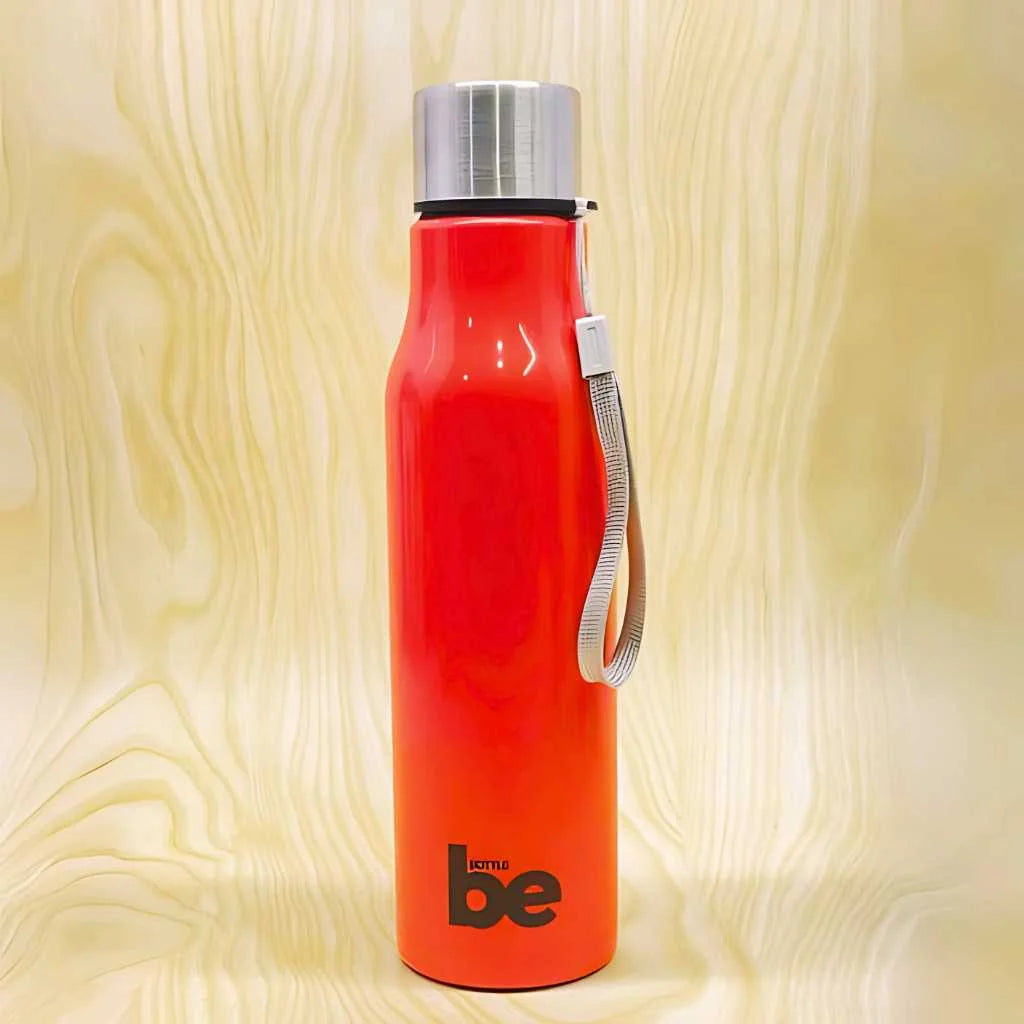 BE Steel Water Bottle with Sleek Slide to Open Cap