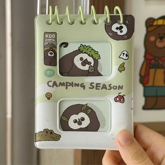 Camping Season Animal Notebook for Kids - Cute Spiral Case | DODKart