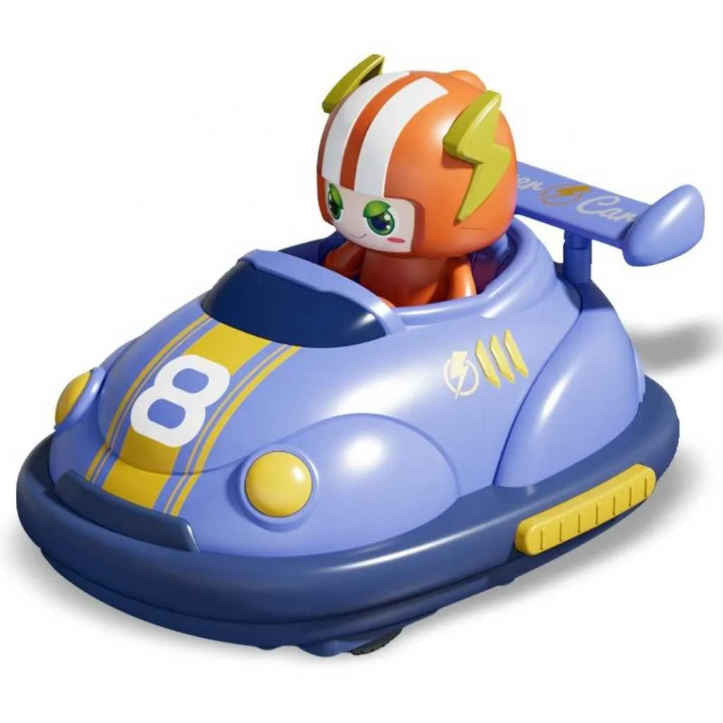 Cartoon Driver Ejecting Bumper RC Remote Control Car