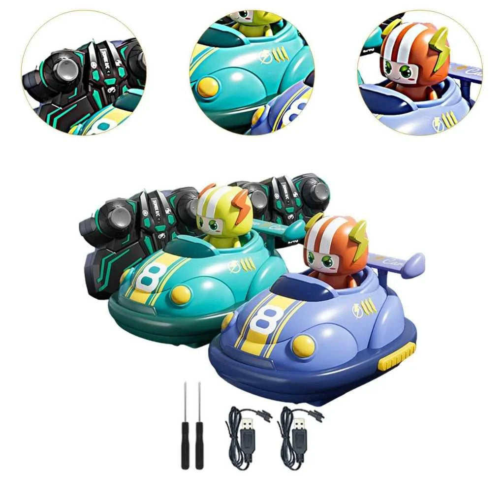 Cartoon Driver Ejecting Bumper RC Remote Control Car