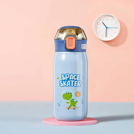 Cartoon Stainless Steel Insulated Water Bottle 500ml