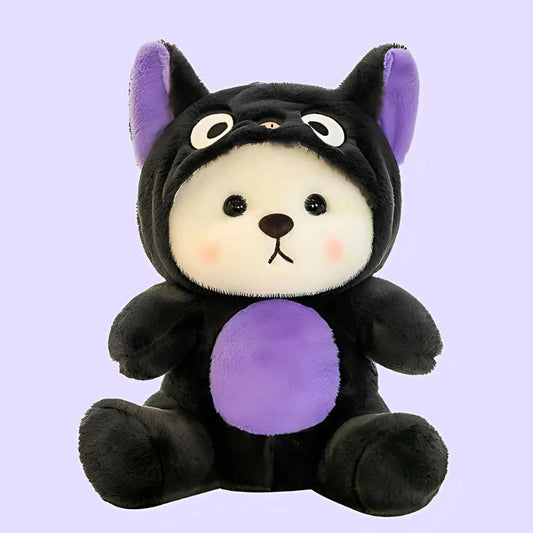 Colorful Hooded Cute Teddy Bear Soft Toy