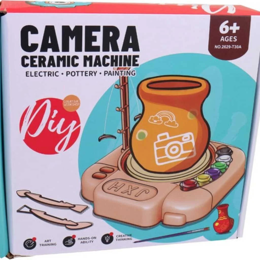 Creative Ceramic Electric Pottery Wheel Machine for Kids