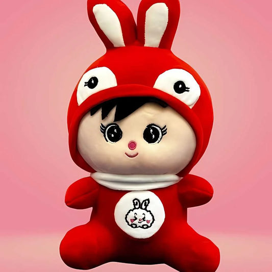 Cuddly Super Soft Toy Doll with Rabbit Ears
