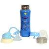 Cute 3 in 1 Steel Bottle for Kids and Toddlers