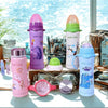Cute 3 in 1 Steel Bottle for Kids and Toddlers