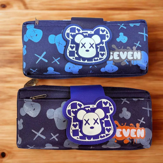 Cute Bear Style Large Capacity Pencil Pouch