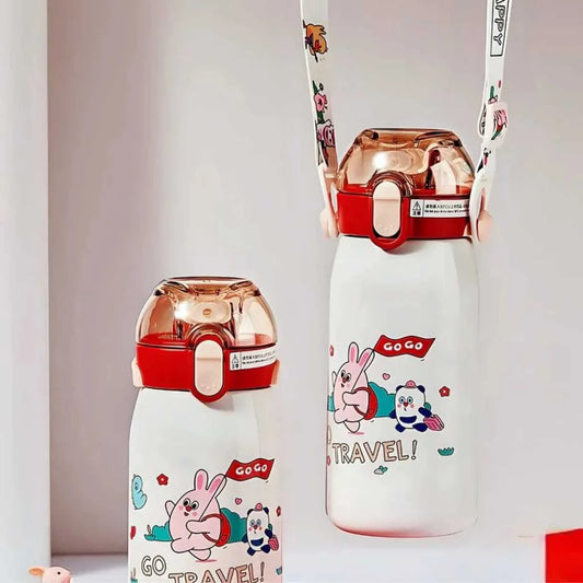 Cute Cartoon Insulated Kids Water Bottles 530ml