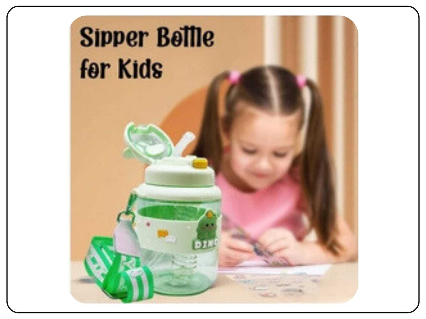 Cute Dinosaur Theme Water Bottle for kids