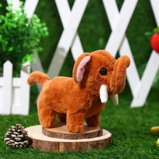 Cute Electronic Moving Elephant Soft Toy