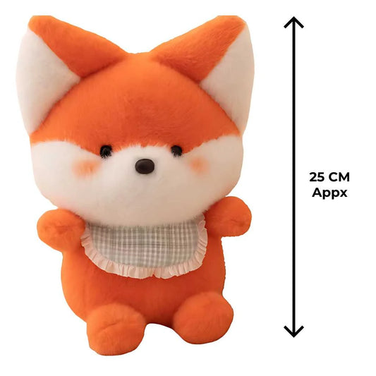 Cute Huggable Orange Fox Soft Toy