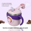 Cute Insulated Stainless Steel Baby Milk Bottle 260ml