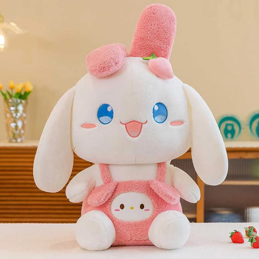 Cute Kawaii Grape and Strawberry Rabbit Soft Toy