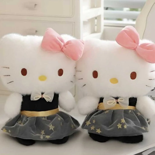 Cute Kawaii Hello Kitty Cat Soft Toy with Dress