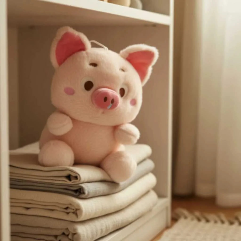 Cute Pink Pig Plush Toy for Kids 45cm Premium Stuffed Animal