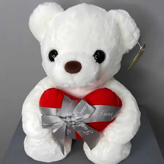 Cute Plush Teddy Bear for Girls with Heart