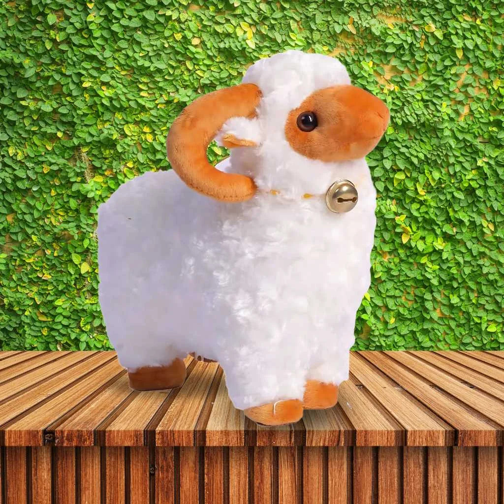 Cute Sheep Soft Toy with Sound – DOD Kart