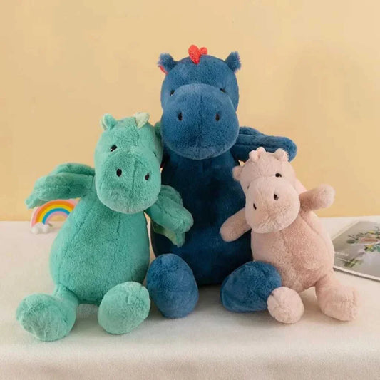 Cute Soft Cartoon Dragon Toy Plush Doll