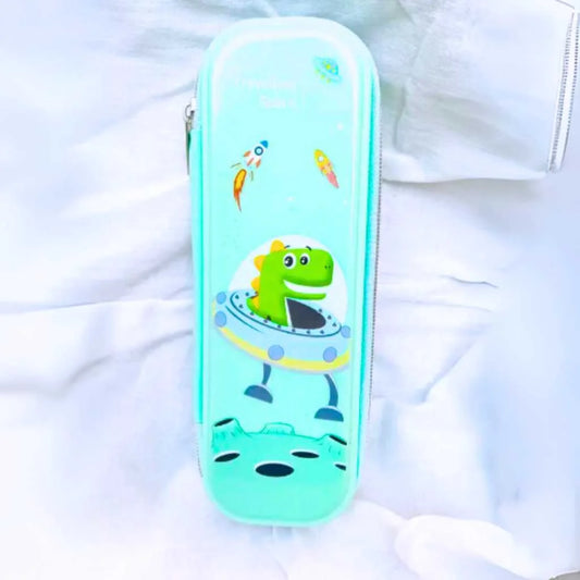 Cute Space Dinosaur Theme Pencil Case