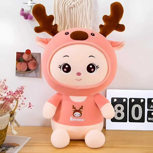 Cute Stuffed Animal Deer Soft Toys for Kids