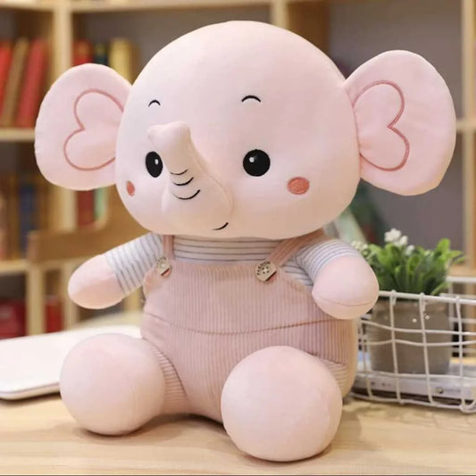 Cute Super Soft Dress Up Plush Elephant Toy