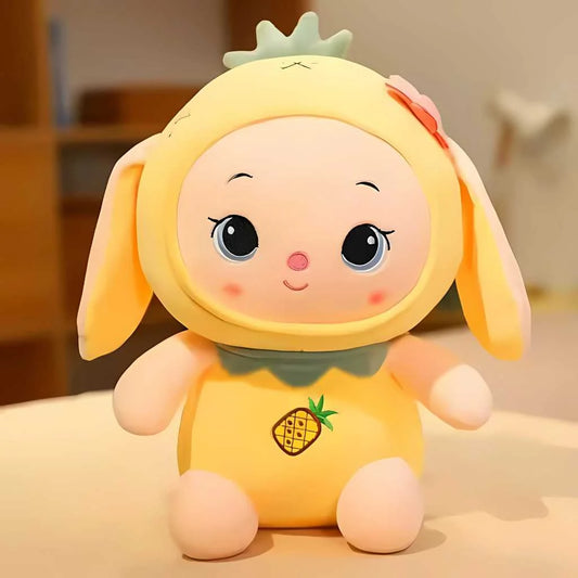 Cute Super Soft Huggable Fruit Rabbit Soft Toy