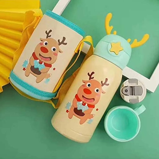 Cute Thermos Stainless Steel Water Bottle for Kids