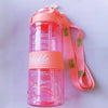 Cute Water Bottle for Kids and Adults 750ml