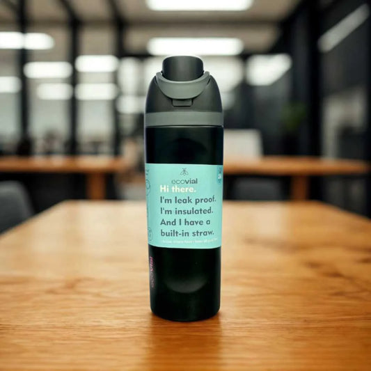 Ecovial Vacuum Sip n Swig Sipper Bottle 570ml