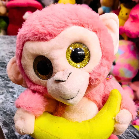 Electric Speaking Monkey Toy with Soft Banana