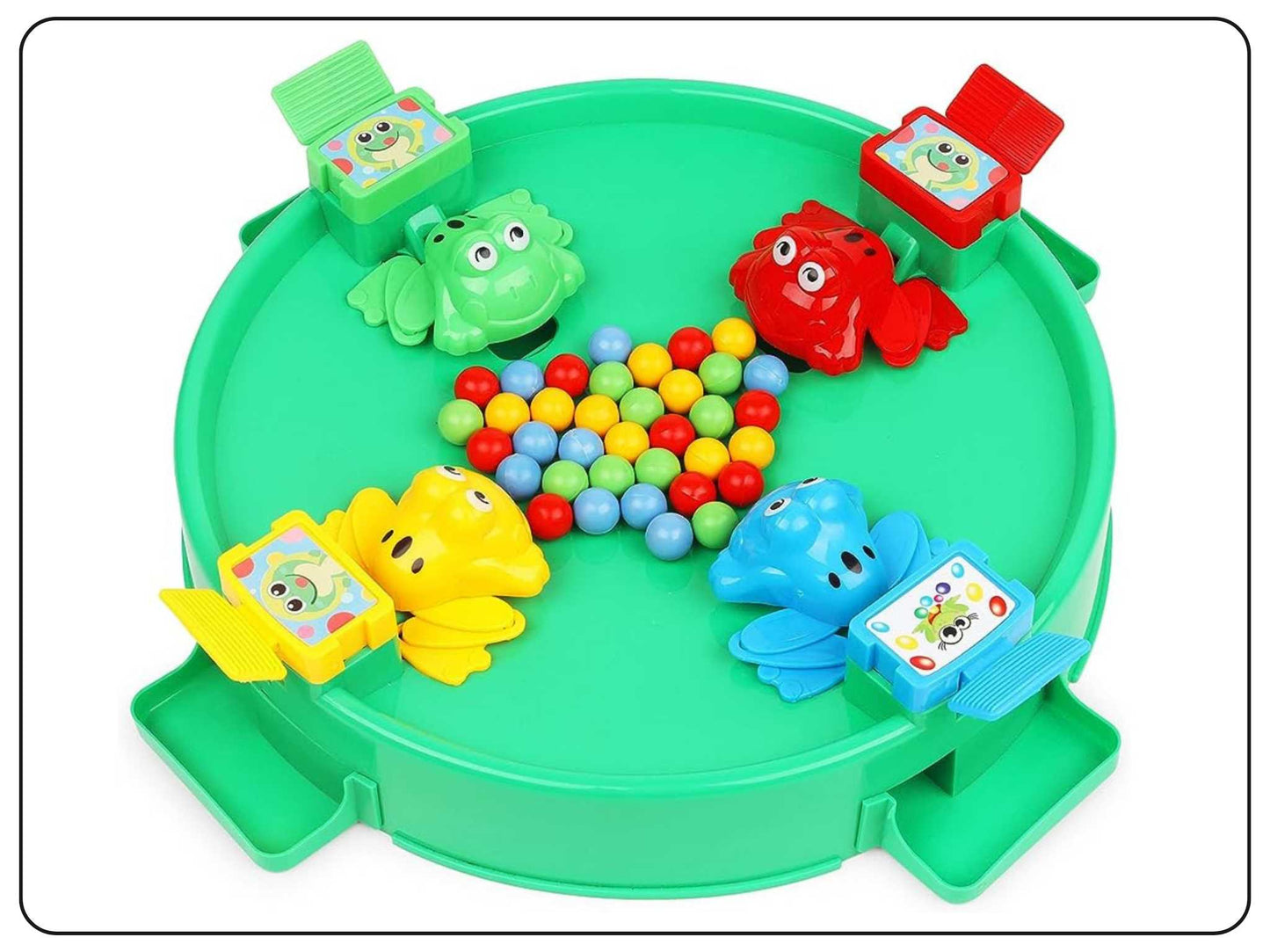 Frog Eat Beans Puzzle Game Toy for Kids
