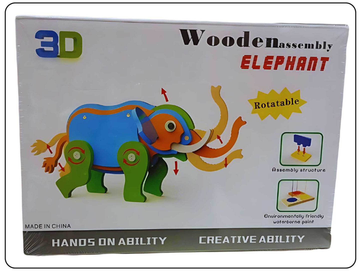 Fun Learning with Wooden Assembly Toy for Kids