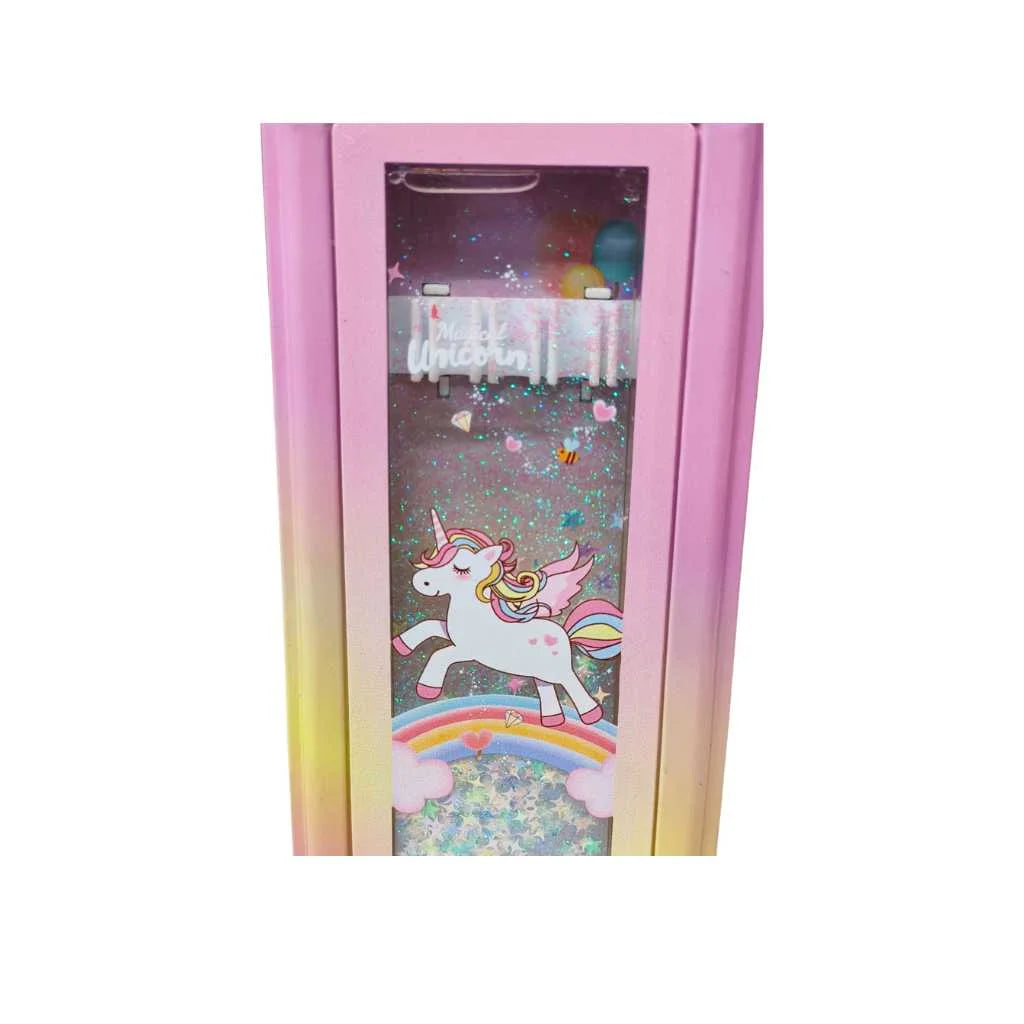 Glitters Exclusive Designs Compass Box - Premium Sparkly Kids Geometry Set