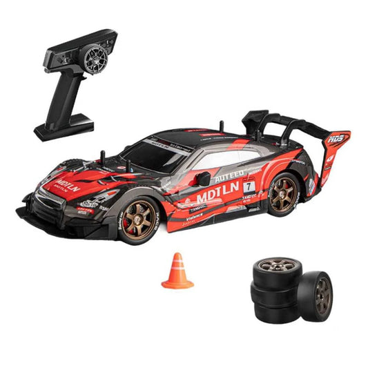 High-Speed Remote Control Drift Cars with LED Lights