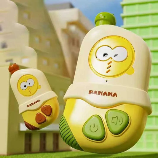 Cute Cartoon Banana Kids Walkie Talkie 300M Range