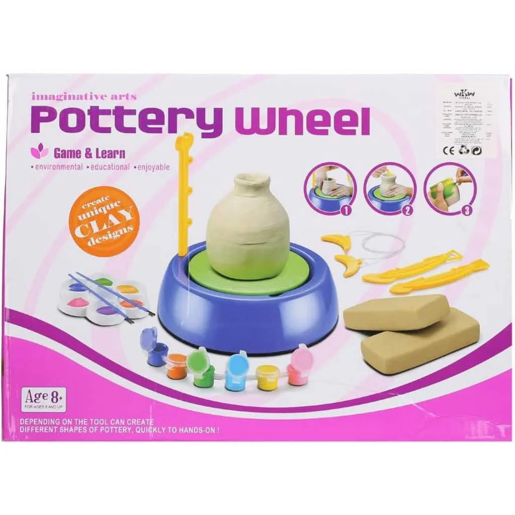 Imaginative Arts Pottery Wheel Game for Kids