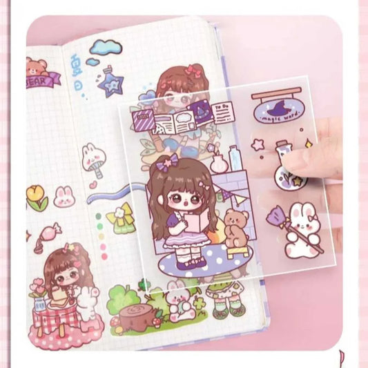 Kawaii Nini Sweet Party Cute Cartoon Stickers
