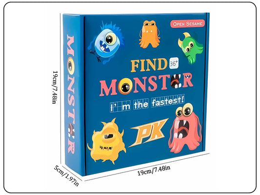 Monster Hunt Wooden Educational Toy for Kids
