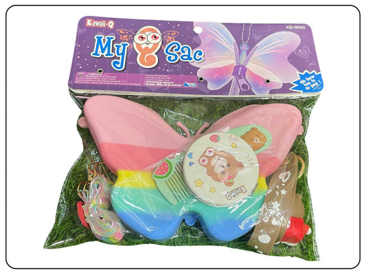 POPIT Butterfly Sling Bag for Kids and Girls