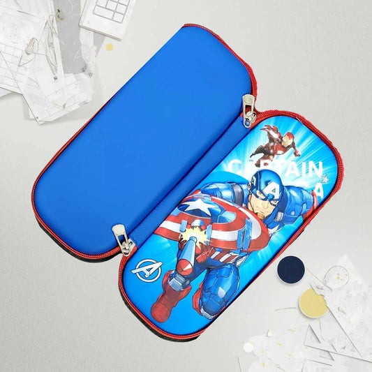Premium Hard Shell Superhero Pencil Case for Kids | DODKart