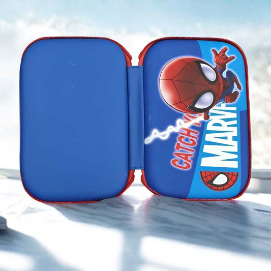 Premium Super Hero Hard Shell Pencil Case for Kids