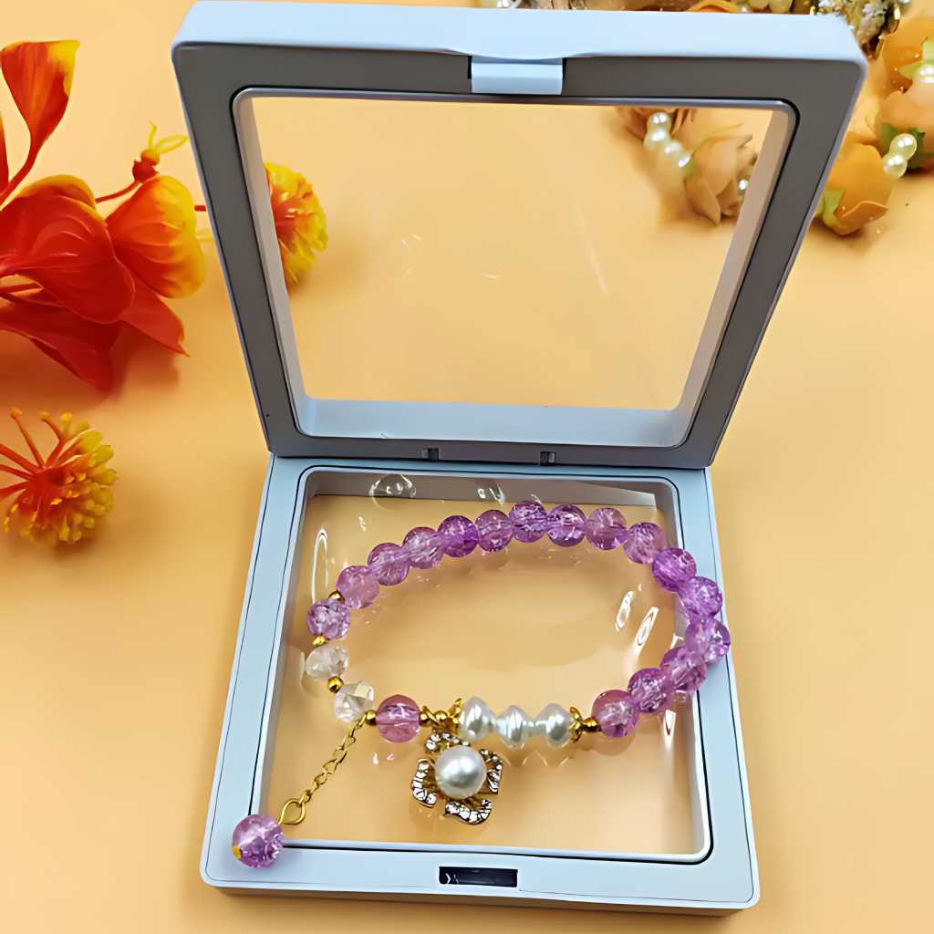 stylish crystal beads bracelet for girls