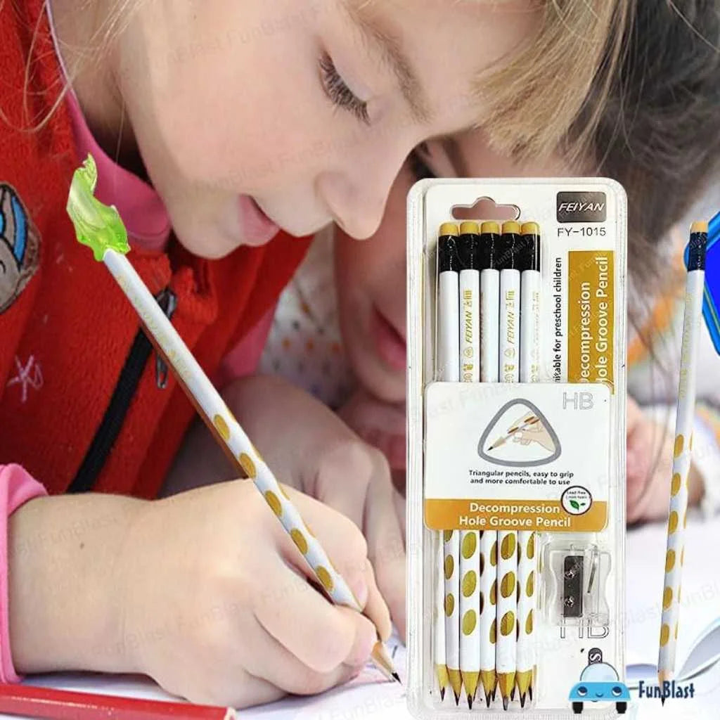 The Grip Correcting Secret Best HB Pencils for Kids India