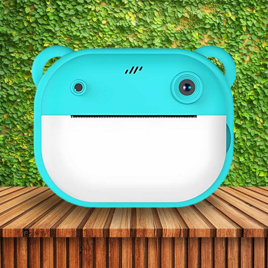 thermal printing camera with flash and selfie mode