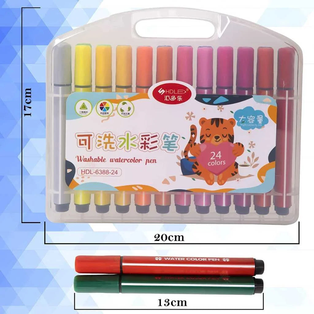 Washable Water Color Pen Sketch Kit for Drawing